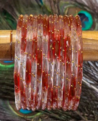 Double Color Raindrop Bangles