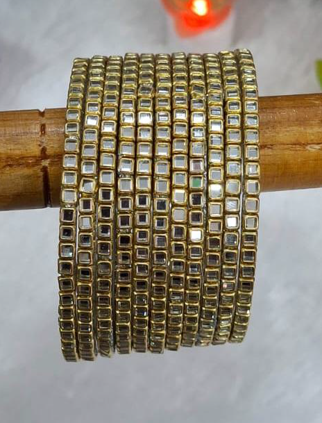 Gold Mixing Bangle